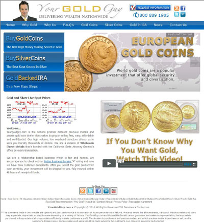 Your Gold Guy Index Page